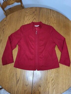 ✨️TanJay Red Blazer sz 8P